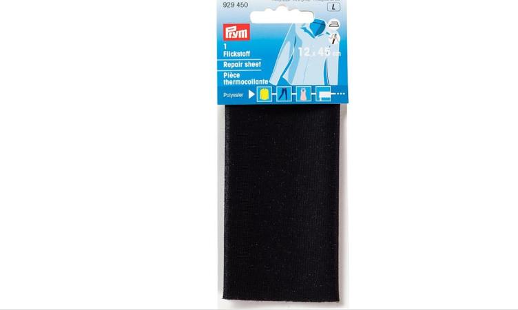 Prym Flickstoff schwarz