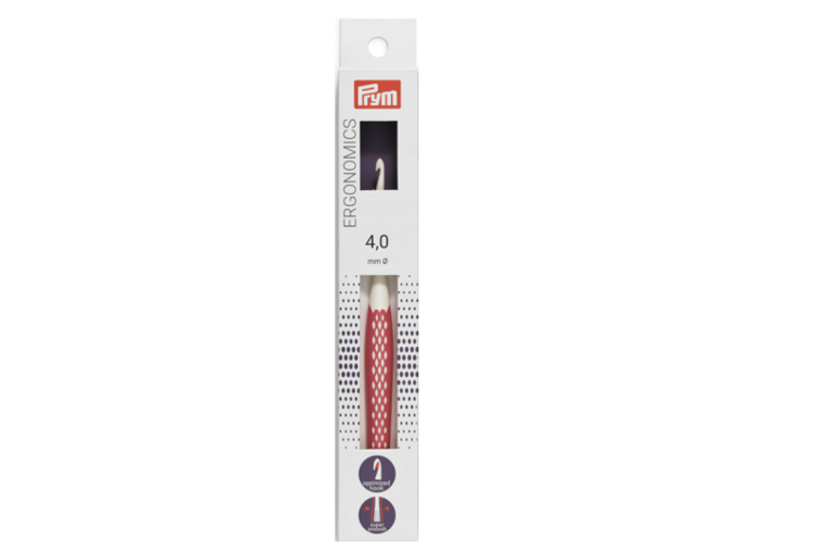 Prym Häkelnadel ergonomics 4.00 mm