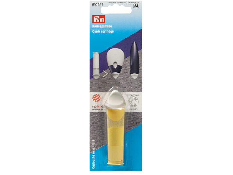 Prym Kreidepatrone ergonomic, gelb