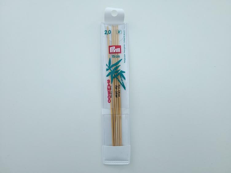 Prym Strumpfstricknadeln Bambus 2.00 mm