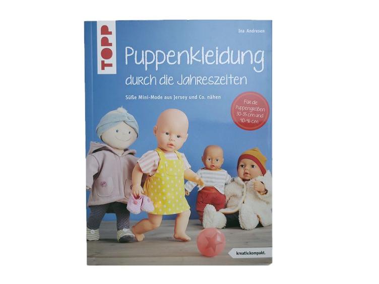 Puppenkleidung nähen aus Jersey