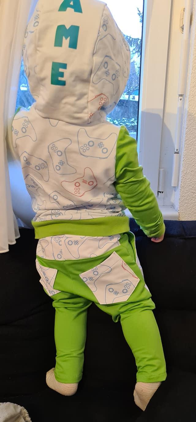 Quarantaseiesima Pantaloni Luana Bambini Papierschnittmuster by Stoffherz 80-170 - 7