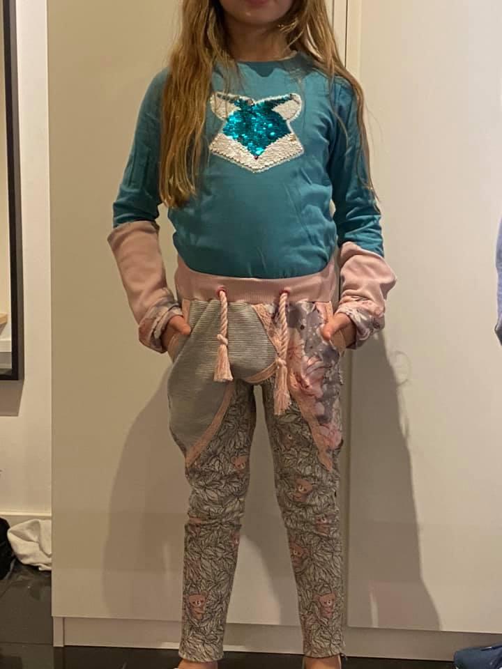 Quarantaseiesima Pantaloni Luana Bambini Papierschnittmuster by Stoffherz 80-170 - 48