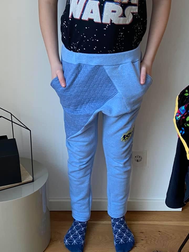 Quarantaseiesima Pantaloni Luana Bambini Papierschnittmuster by Stoffherz 80-170 - 45