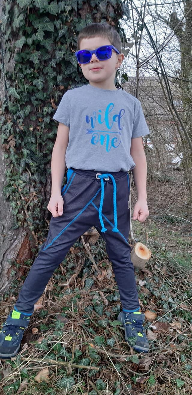 Quarantaseiesima Pantaloni Luana Bambini Papierschnittmuster by Stoffherz 80-170 - 72