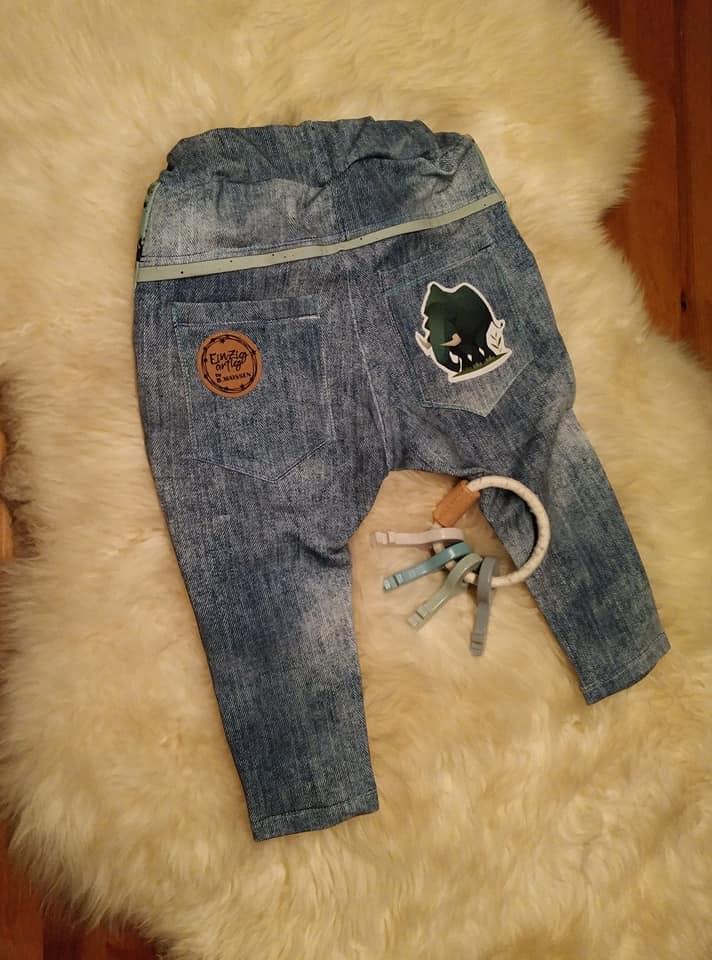 Quarantaseiesima Pantaloni Luana Bambini Papierschnittmuster by Stoffherz 80-170 - 39