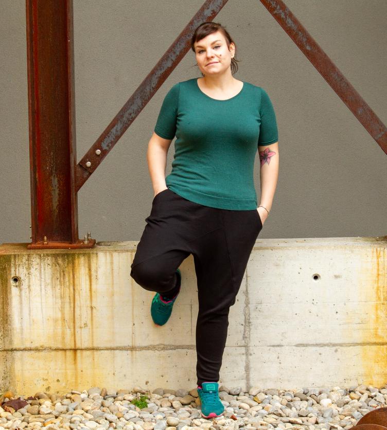 Quarantaseiesima Pantaloni Luana Papierschnittmuster by Stoffherz XS-XL - 33