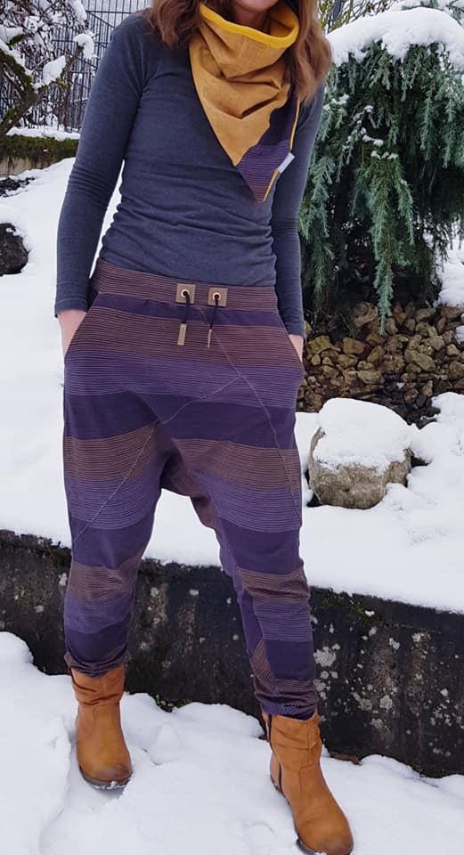 Quarantaseiesima Pantaloni Luana Papierschnittmuster by Stoffherz XS-XL - 4