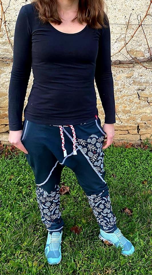 Quarantaseiesima Pantaloni Luana Papierschnittmuster by Stoffherz XS-XL - 28