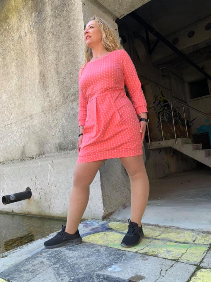 Quarantunesima Kleid Dora Papierschnittmuster by Stoffherz Gröss XS-XL - 7