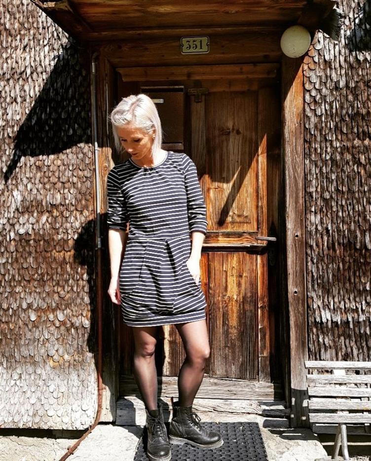 Quarantunesima Kleid Dora Papierschnittmuster by Stoffherz Gröss XS-XL - 28