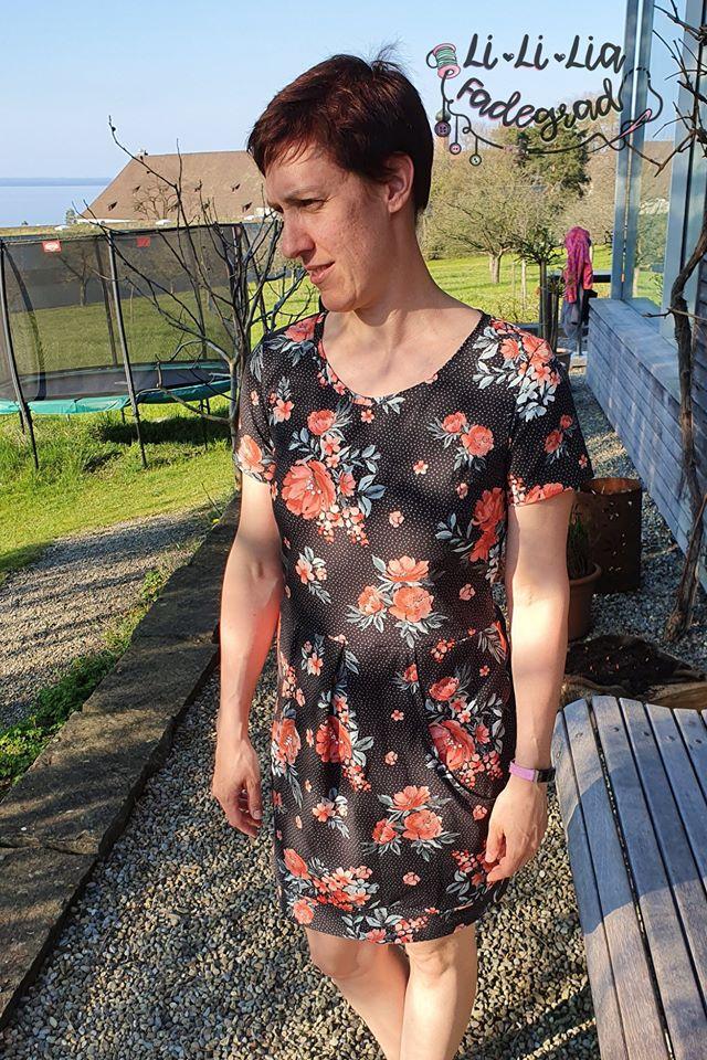 Quarantunesima Kleid Dora Papierschnittmuster by Stoffherz Gröss XS-XL - 32