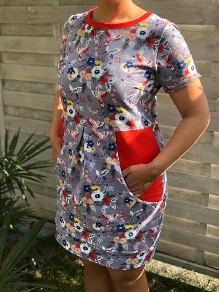 Quarantunesima Kleid Dora Papierschnittmuster by Stoffherz Gröss XS-XL - 1