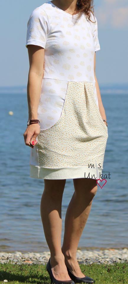 Quarantunesima Kleid Dora Papierschnittmuster by Stoffherz Gröss XS-XL - 26