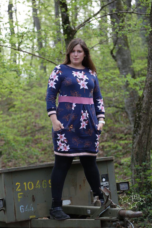 Quarantunesima Kleid Dora Papierschnittmuster by Stoffherz Gröss XS-XL - 8