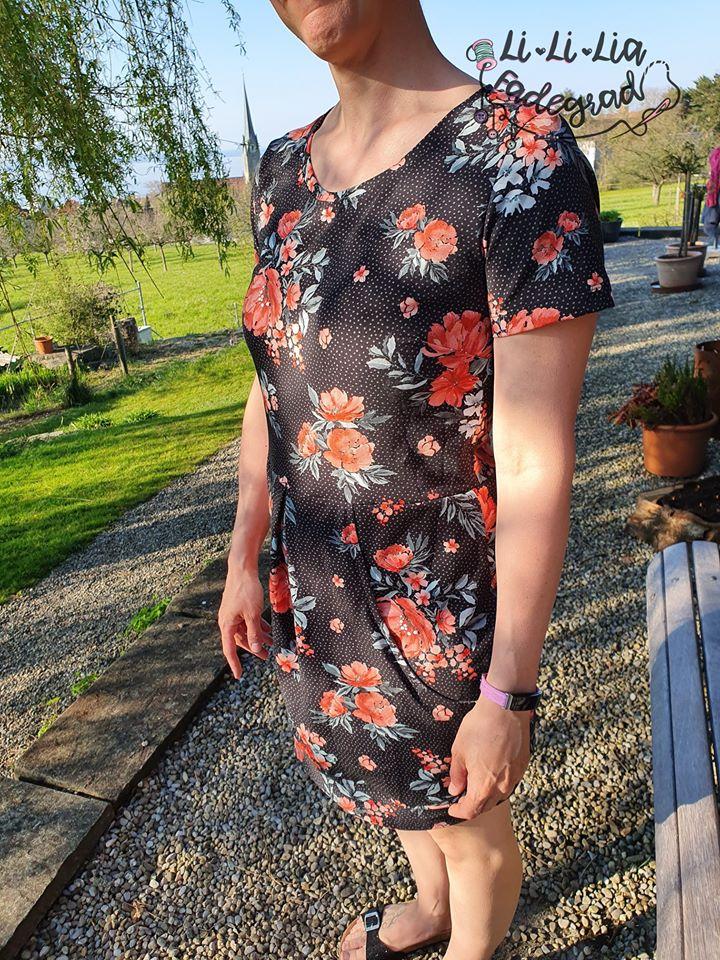 Quarantunesima Kleid Dora Papierschnittmuster by Stoffherz Gröss XS-XL - 23