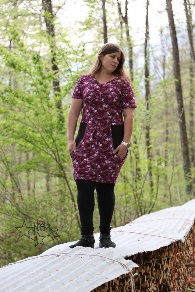 Quarantunesima Kleid Dora Papierschnittmuster by Stoffherz Gröss XS-XL - 3