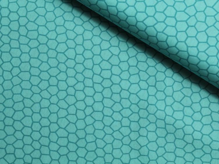 Raute mint Baumwolle 50 x 140 cm