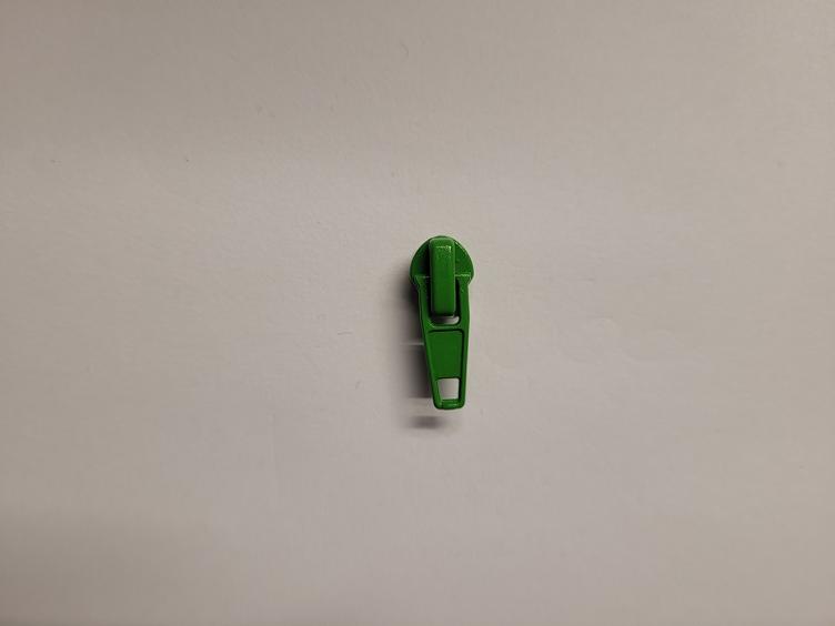 Reissverschluss-Zipper grün