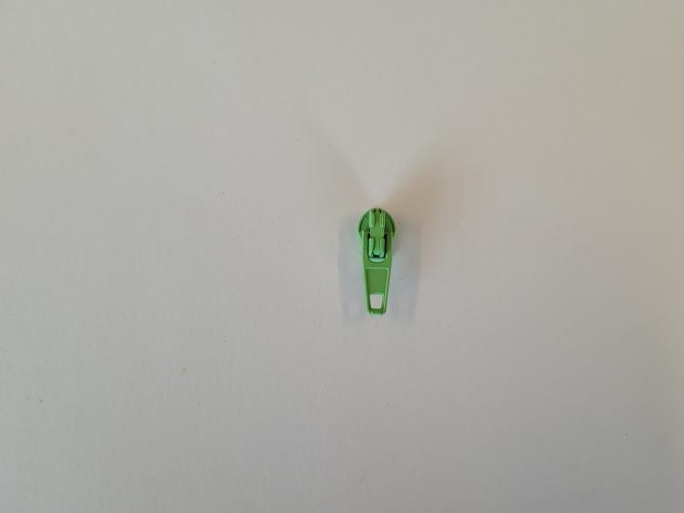 Reissverschluss-Zipper hellgrün