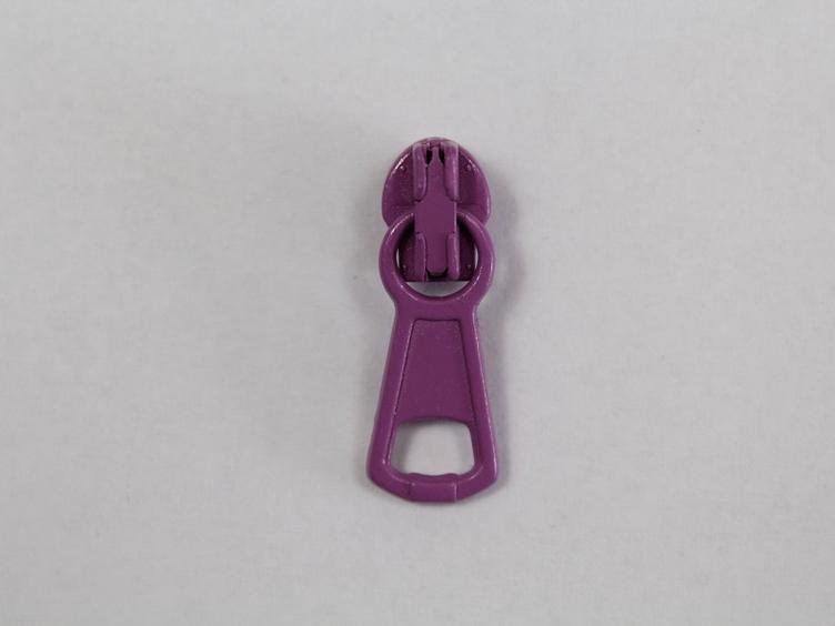 Reissverschluss-Zipper lila