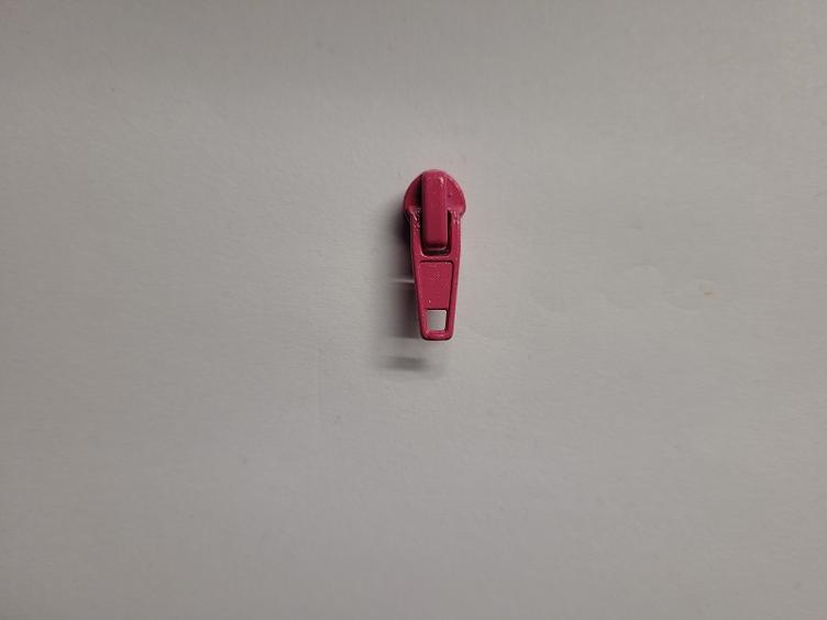 Reissverschluss-Zipper pink