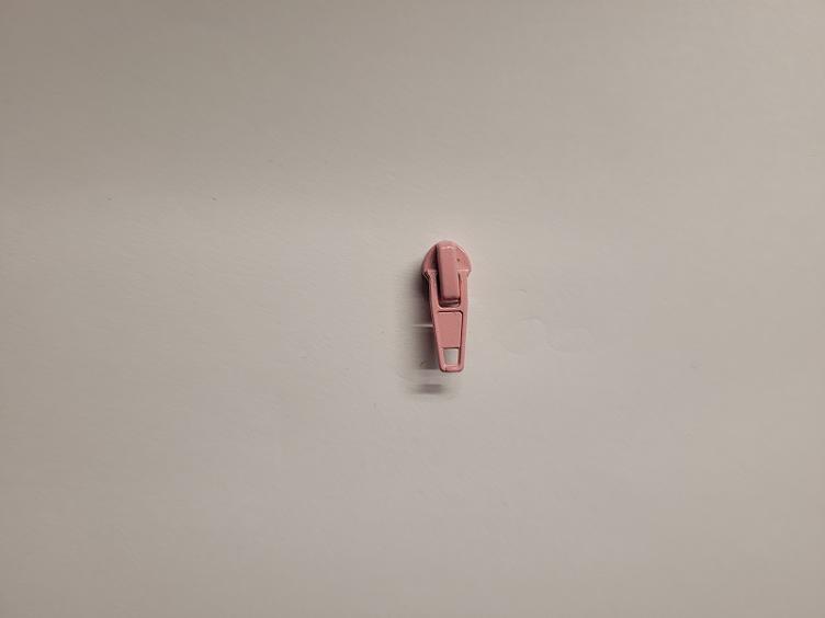 Reissverschluss-Zipper rosa