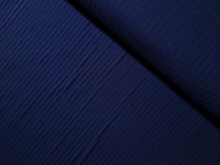 Rippenjersey zartes marine 120 cm x 119 cm