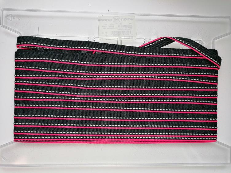 Ripsband pink, 12 mm