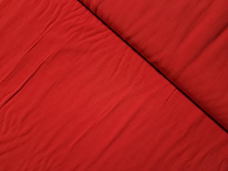 Rot uni Viscose