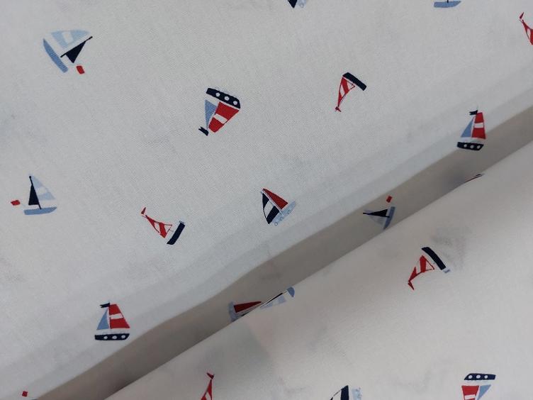 Schiffe weiss Baumwolle