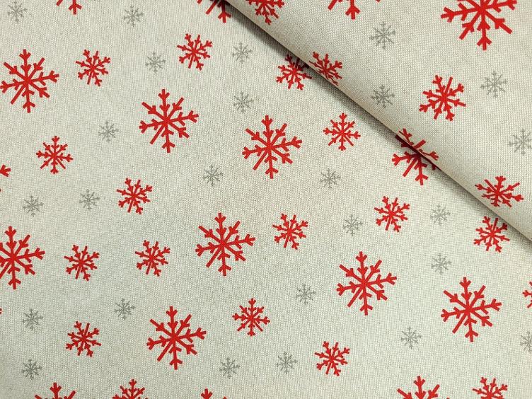 Schneesterne Canvas