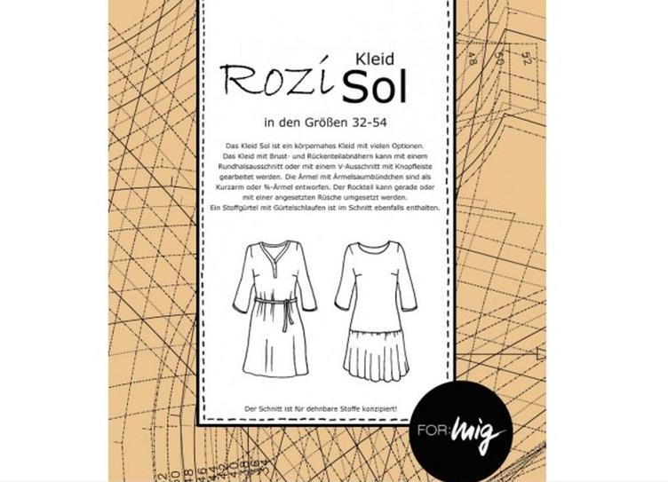 Schnittmuster Kleid SOL