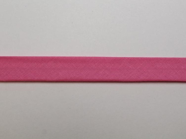 Schrägband BW fuchsia 40 x 20 mm