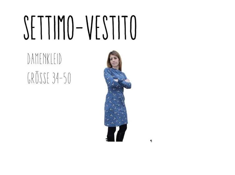 Settimo-Vestito Papierschnittmuster by Stoffherz Grösse 34-50