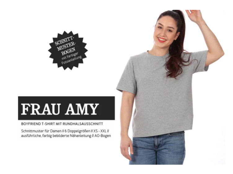 Shirt FRAU AMY, Studio Schnittreif, Papierschnitt