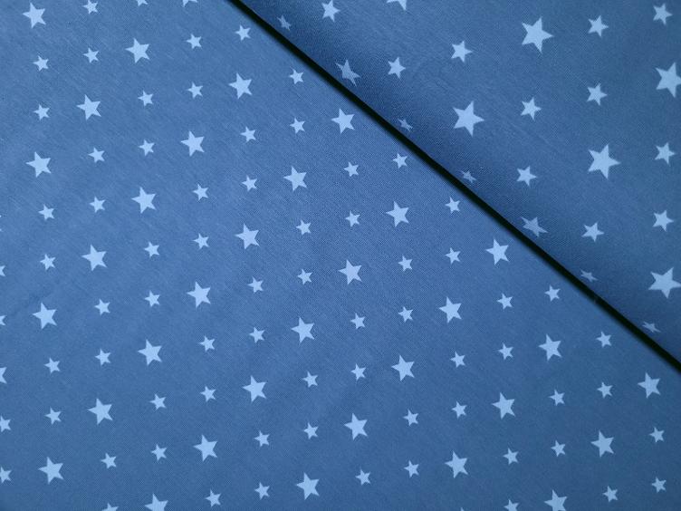 Stern jeansblau Jersey