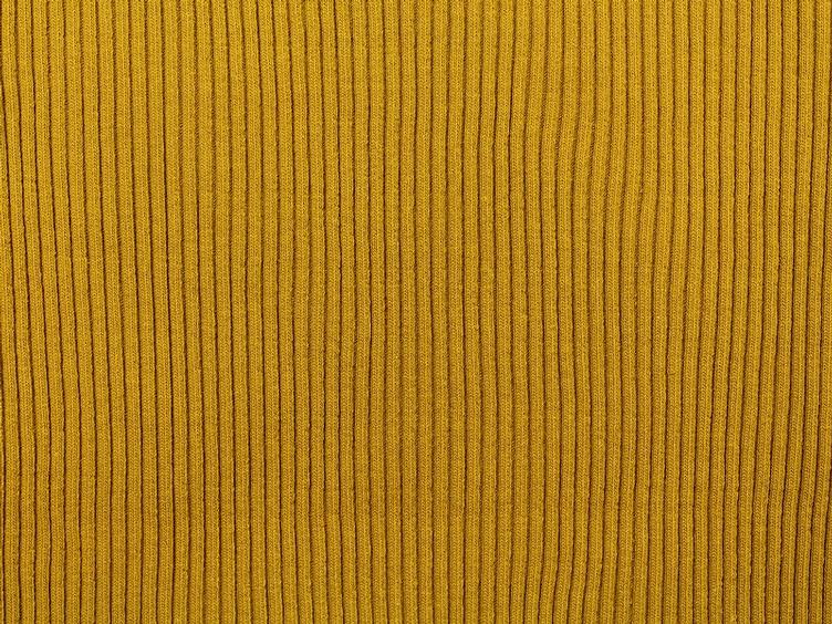Strickschlauch grob gerippt oker