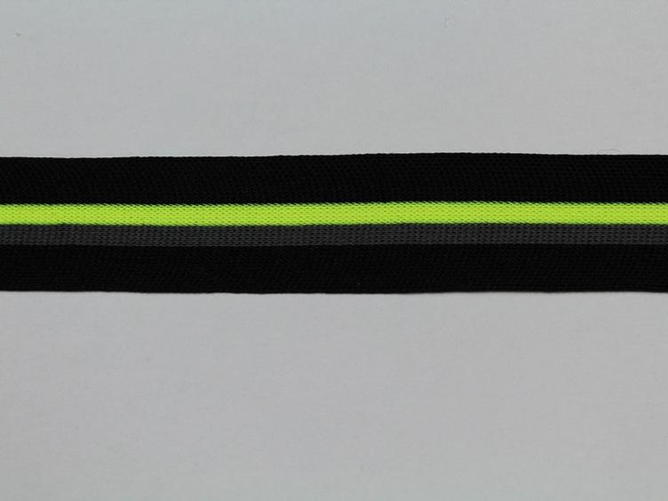 Stripe 30 mm schwarz / gelb