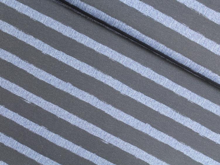Stripe blau/grau