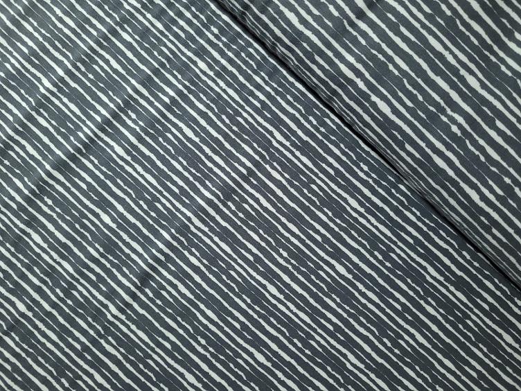 Stripe grau weiss Jersey