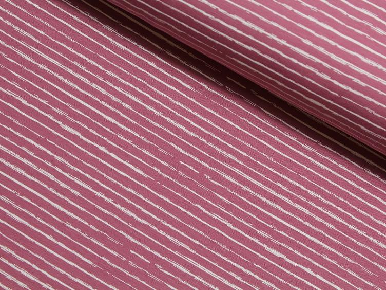 Stripe old rose Jersey