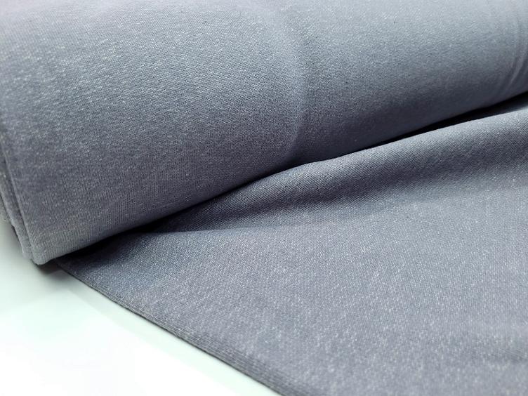 Sweat Shirt anthrazit meliert 70 X 145 cm - 0