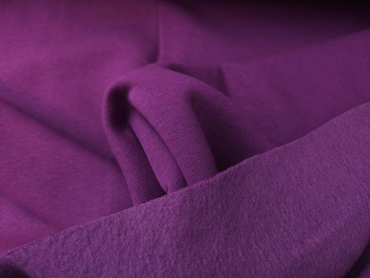 Sweatshirt uni violette - 0