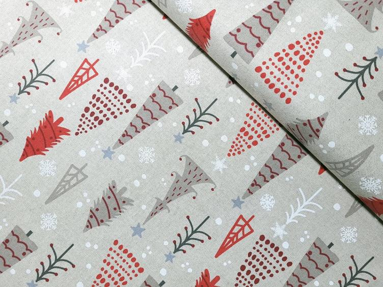 Tannenbäume Canva Weihnachtsstoffe