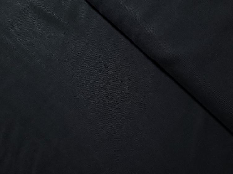 Tencel Leine schwarz uni