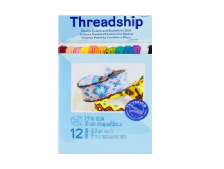 Threadship Freundschaftsbänder Pastel Colors