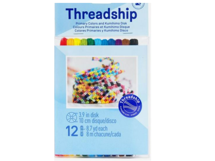 Threadship Freundschaftsbänder Primary Colors
