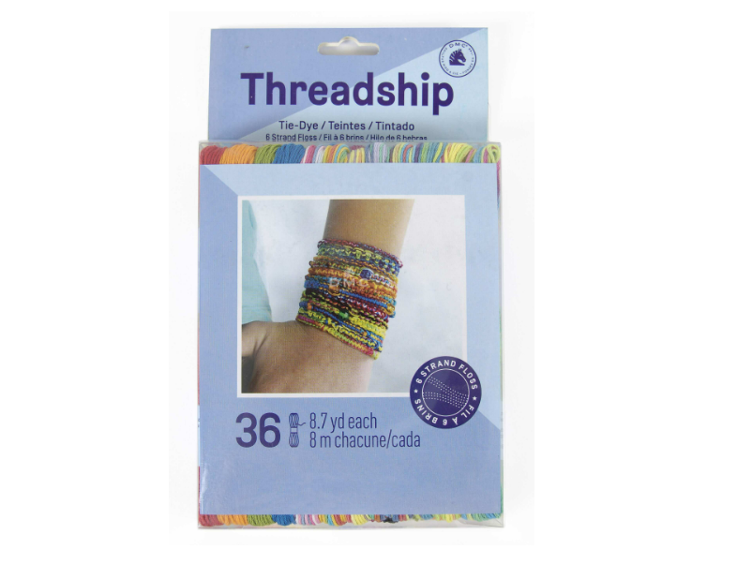 Threadship Freundschaftsbänder Tie-Dye