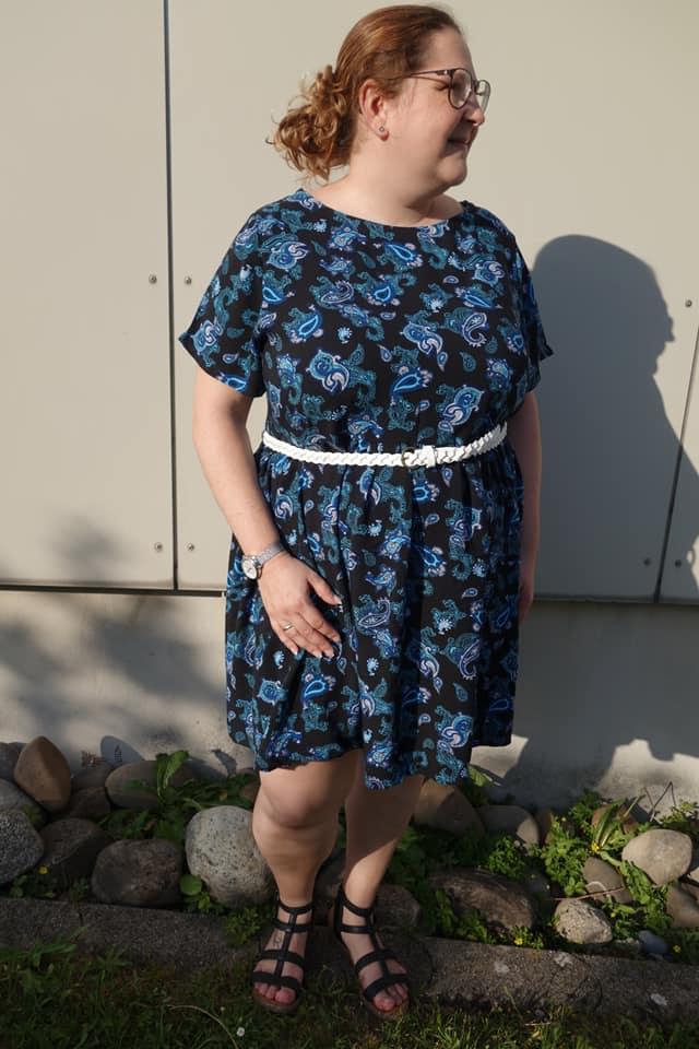 Trentaduesima Kleid Carmen by Stoffherz Papierschnittmuster Grösse L-XL - 3